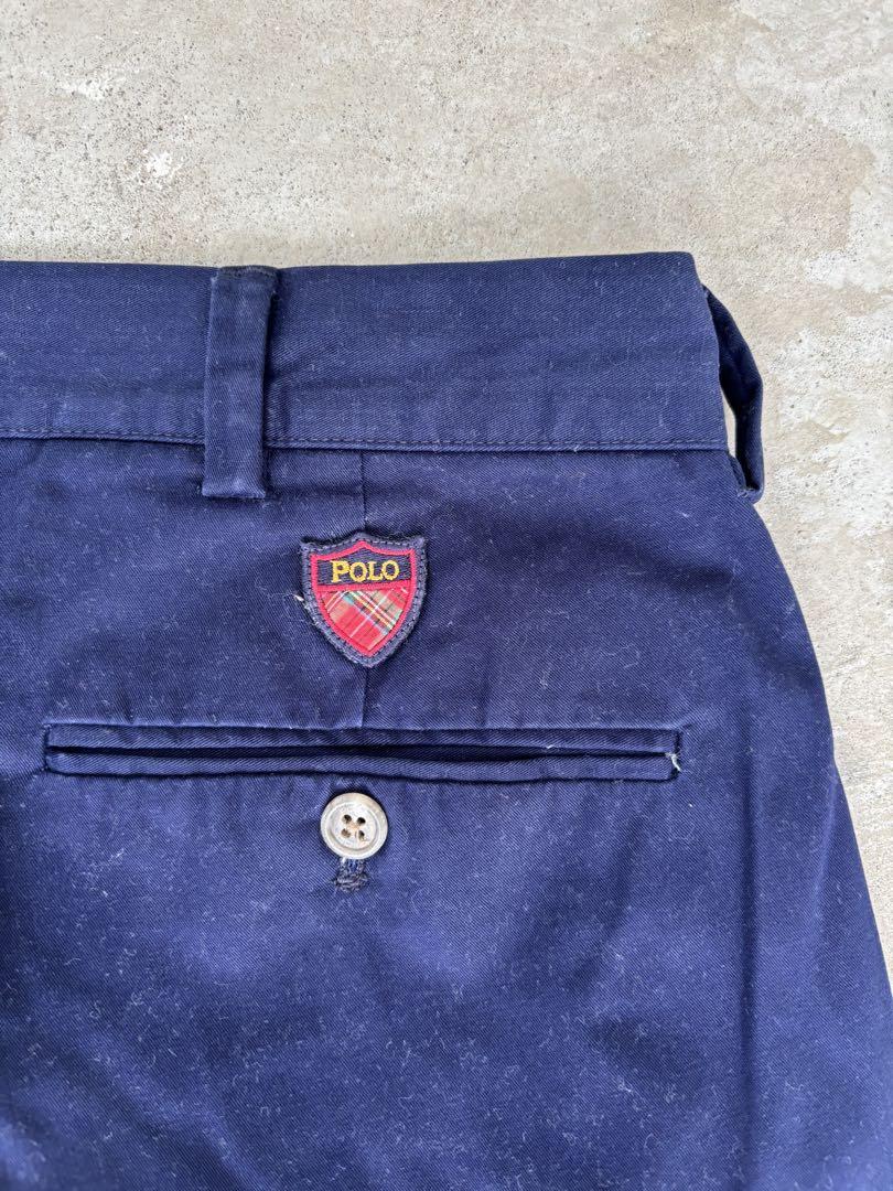 美中古品　POLO GOLF クラシックゴルフパンツ 34ネイビー