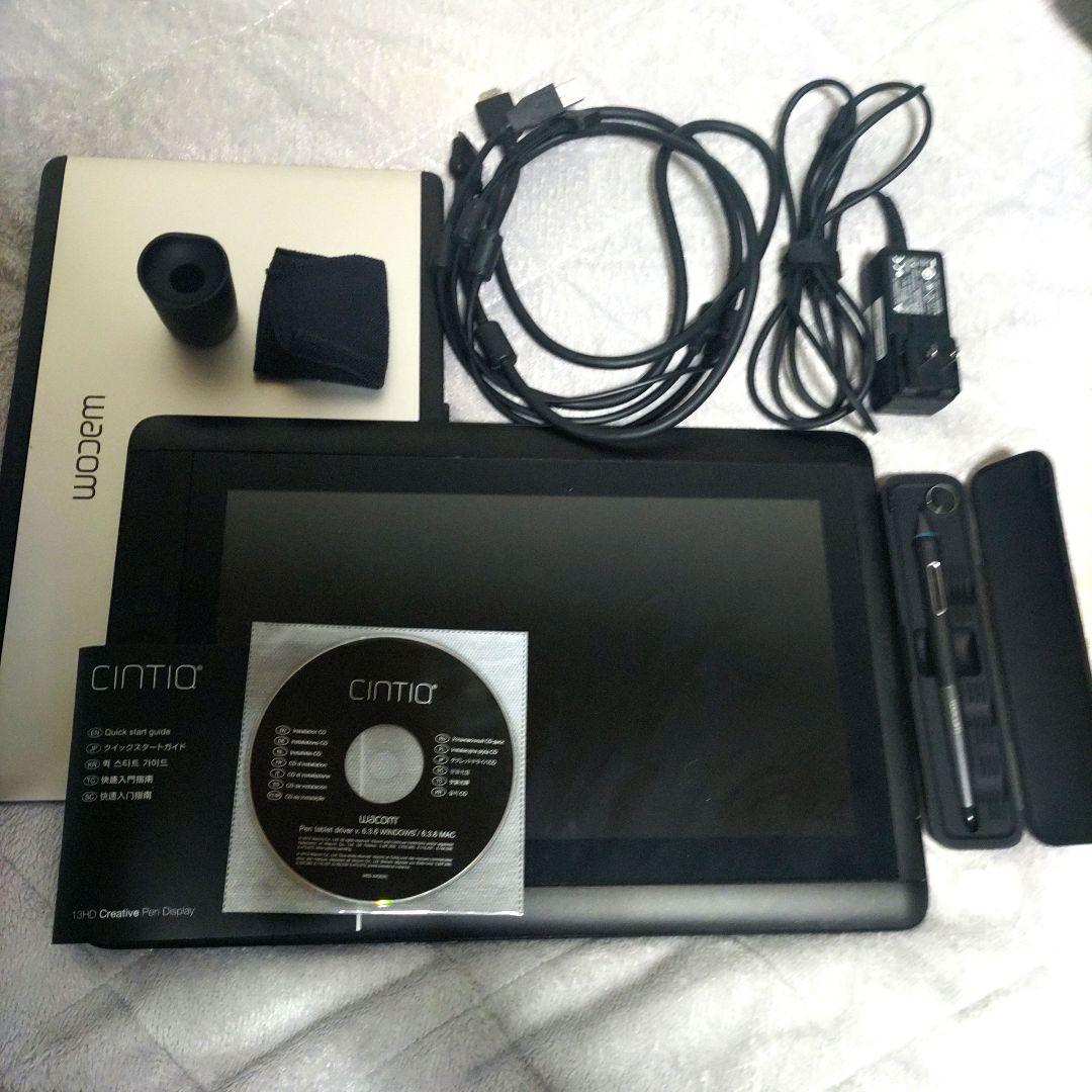 中古】液タブWACOM CINTIQ 13HD【使用感あり】