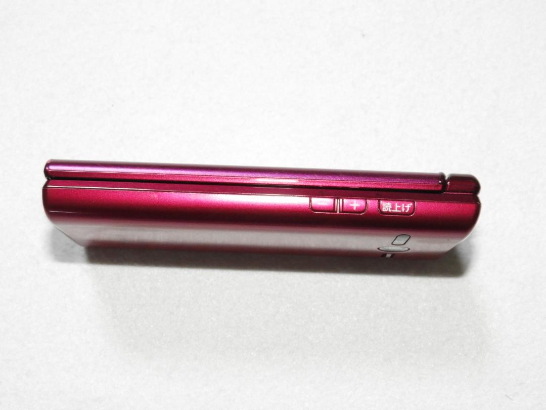 KYOCERA かんたんケータイ KYF38 ワインレッド au - メルカリ