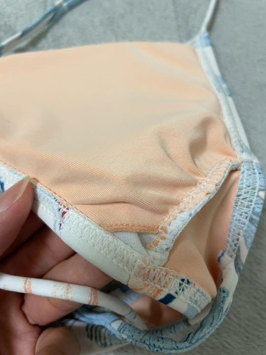 ROXY botanical summer ビキニ 白 タグ付き新品 - メルカリ