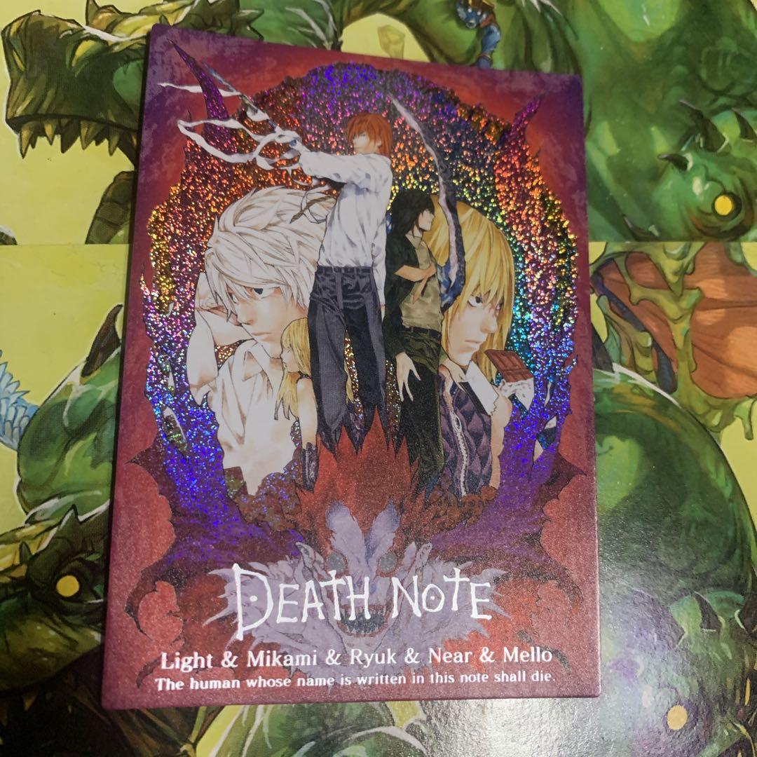 デスノート DEATH NOTE カード TRADING CARD SR 夜神月