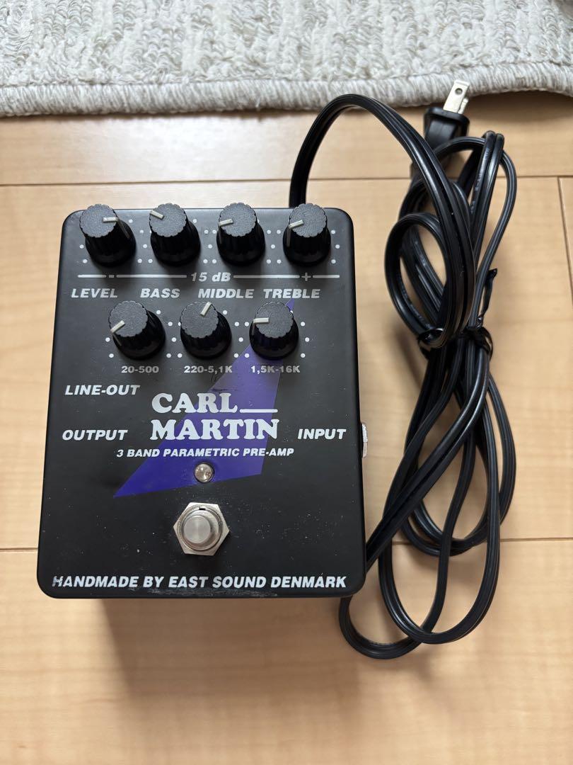 CARL MARTIN 3band parametric preamp