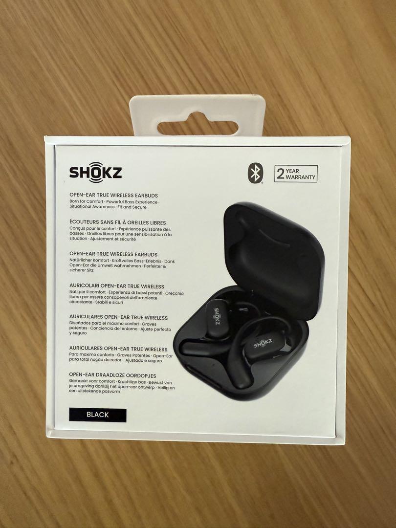 美品｜Shokz OPENFIT オープンフィット 黒ブラック