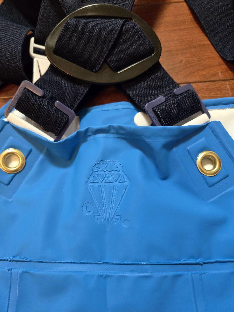 ★早い者勝ち15％オフ★【新品】「クラフテル」水産合羽（上下セットLサイズ）防水