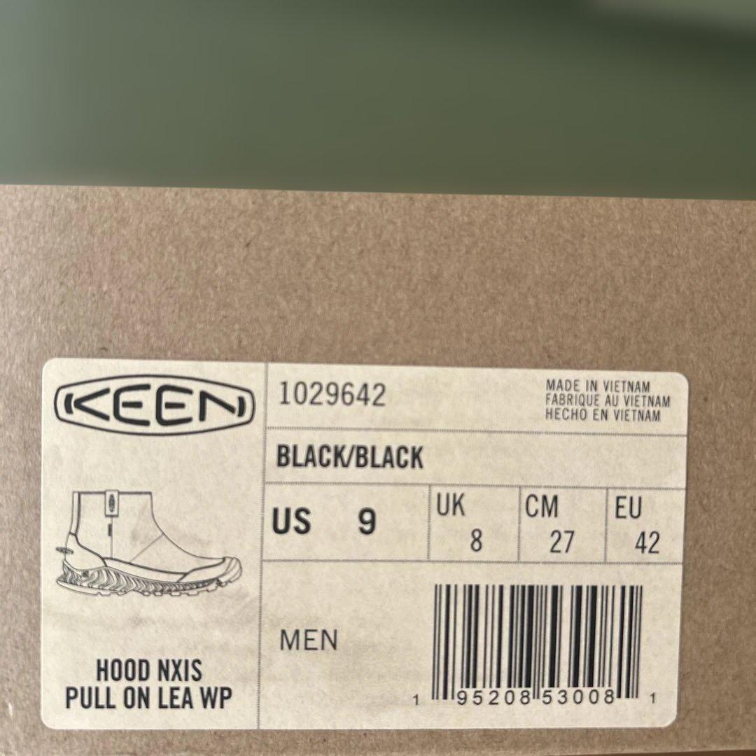 KEEN 防水スノーブーツ ブラック KEEN 防水スノーブーツ ブラック