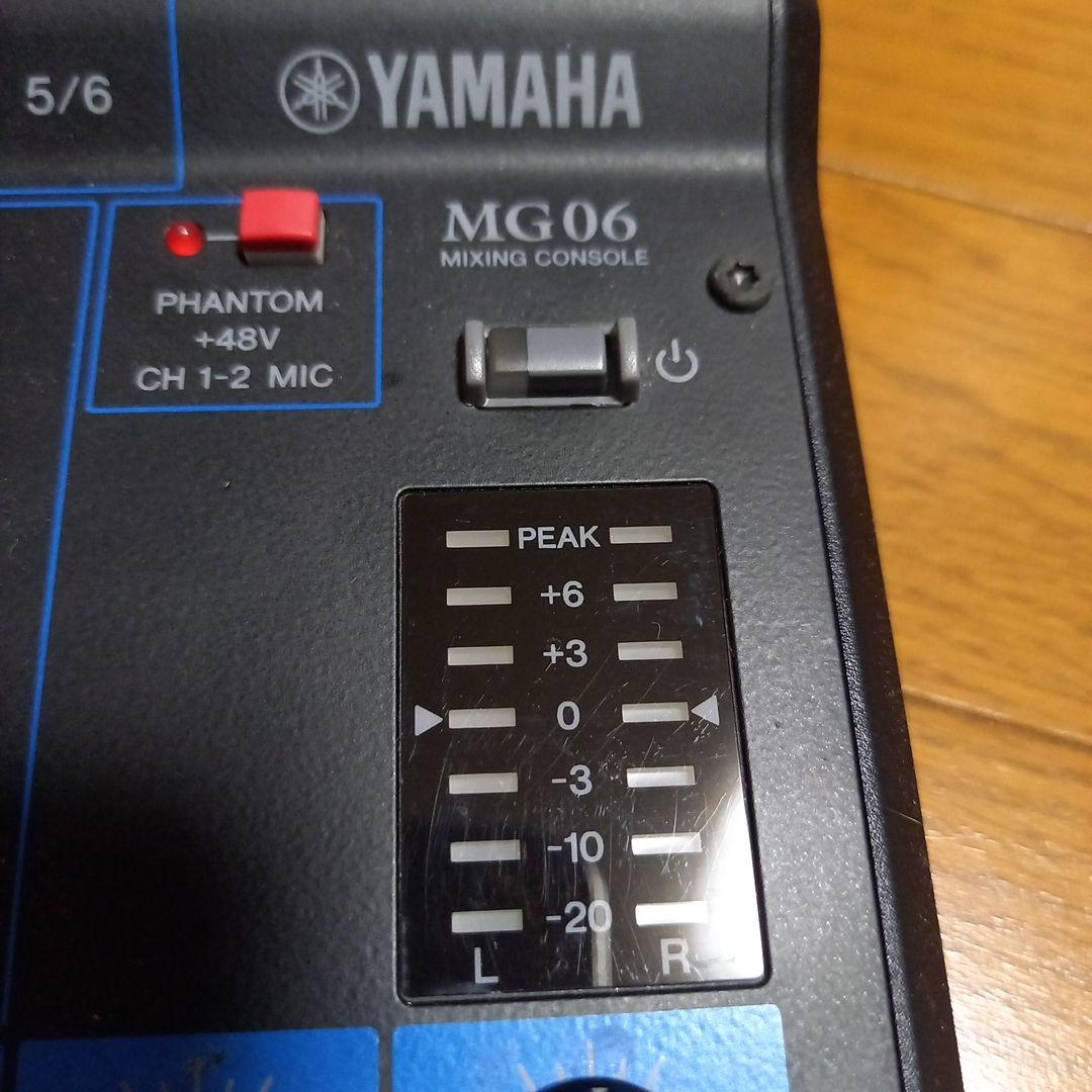 Yamaha MG06 DJミキサー 本体