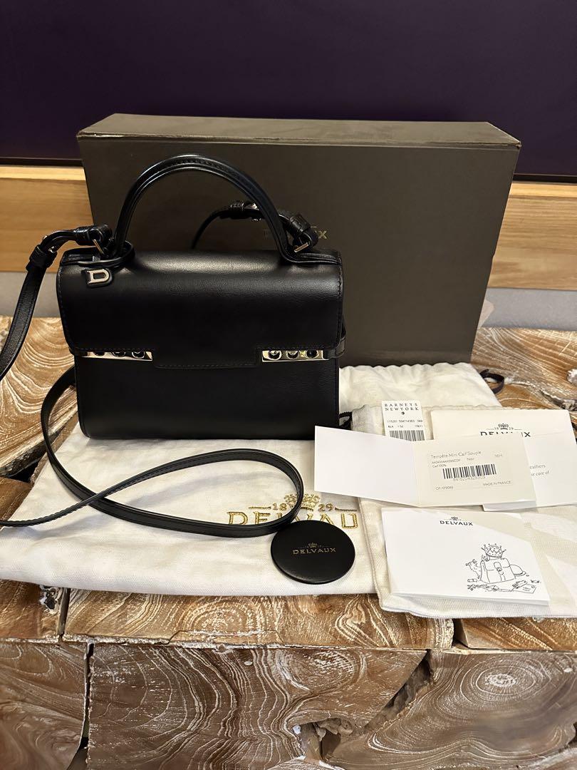 DELVAUX ハンドバッグ Tempete タンペート ミニ デルヴォー