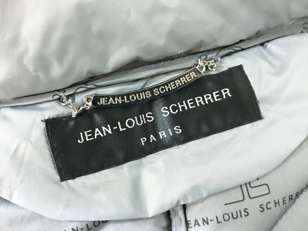 JEAN-LOUIS SCHERRER ブルーフォックス ダウンジャケット ＊