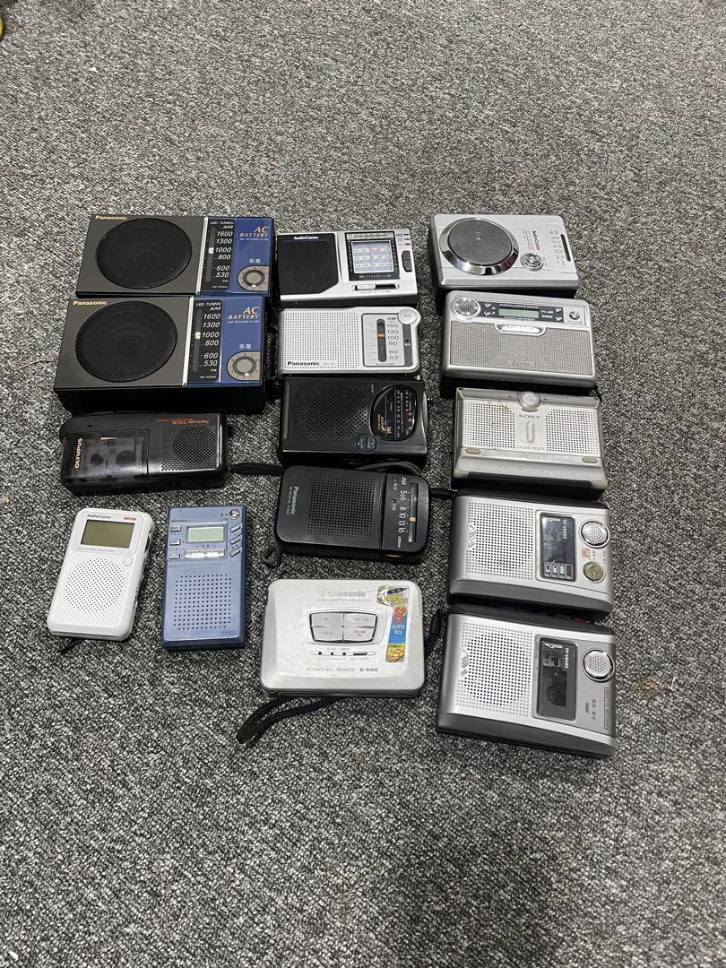 SONY Panasonic AudioComm ポケットラジオ 15台まとめ