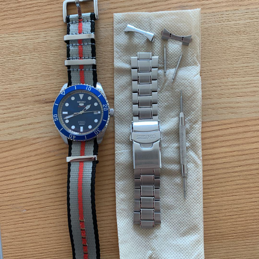 SEIKO アナログ時計 新品ステンブレス付 お値下げ中❗️ XvPLK-m86044487383 5 セイコー 在庫正規品