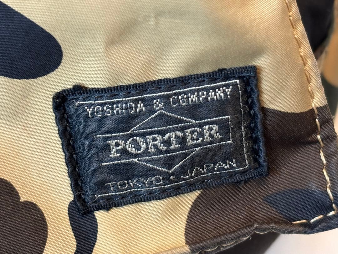 PORTER/リュック/バッグ/カモ/別注/タンカー/APE/迷彩/コラボ/限定