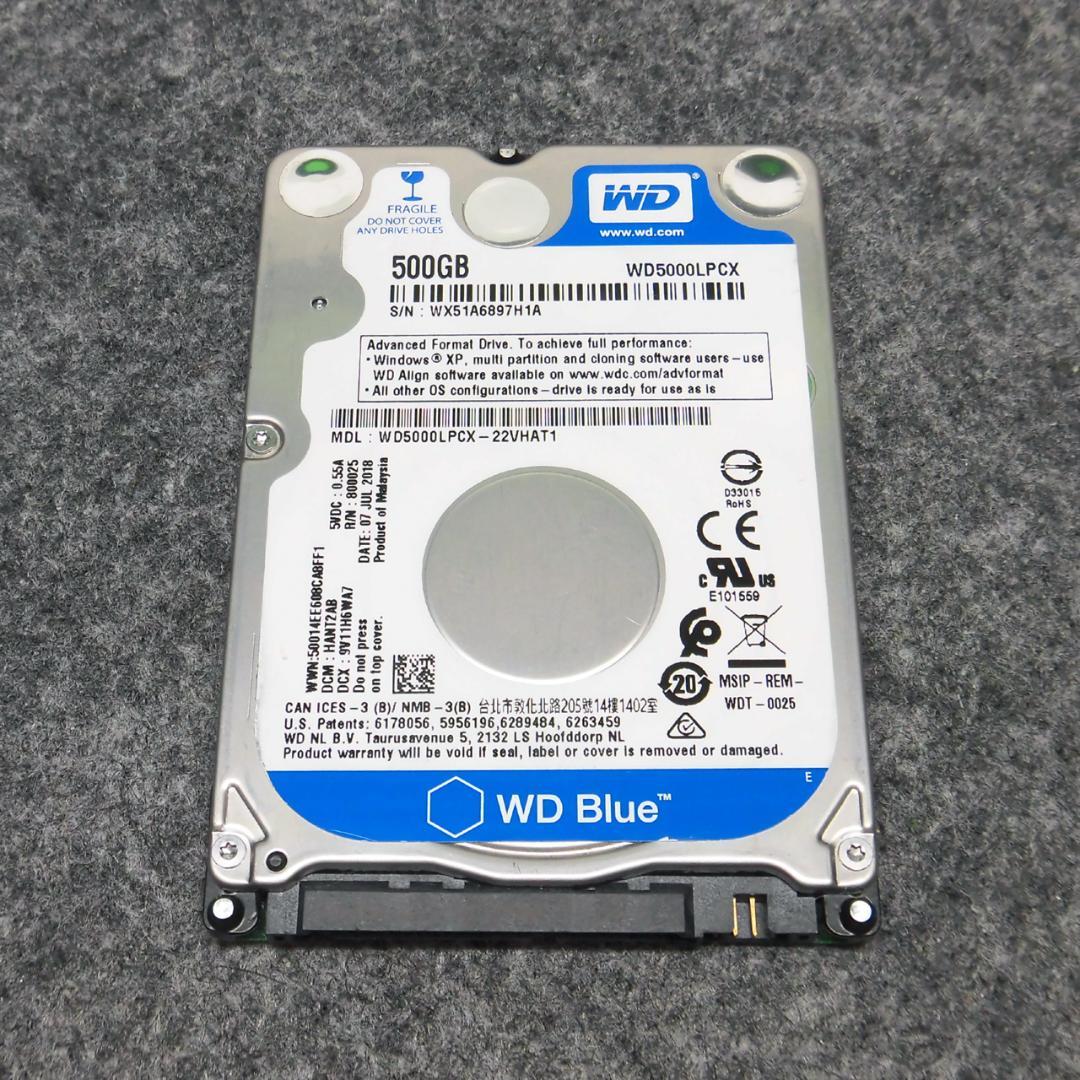 500GB 外付けハードディスク 33時間 HDD - メルカリ