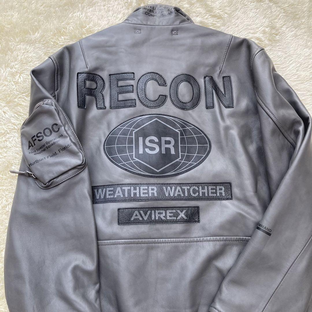 【激レア美品】AVIREX FLYER'S LEATHER JACKET AF