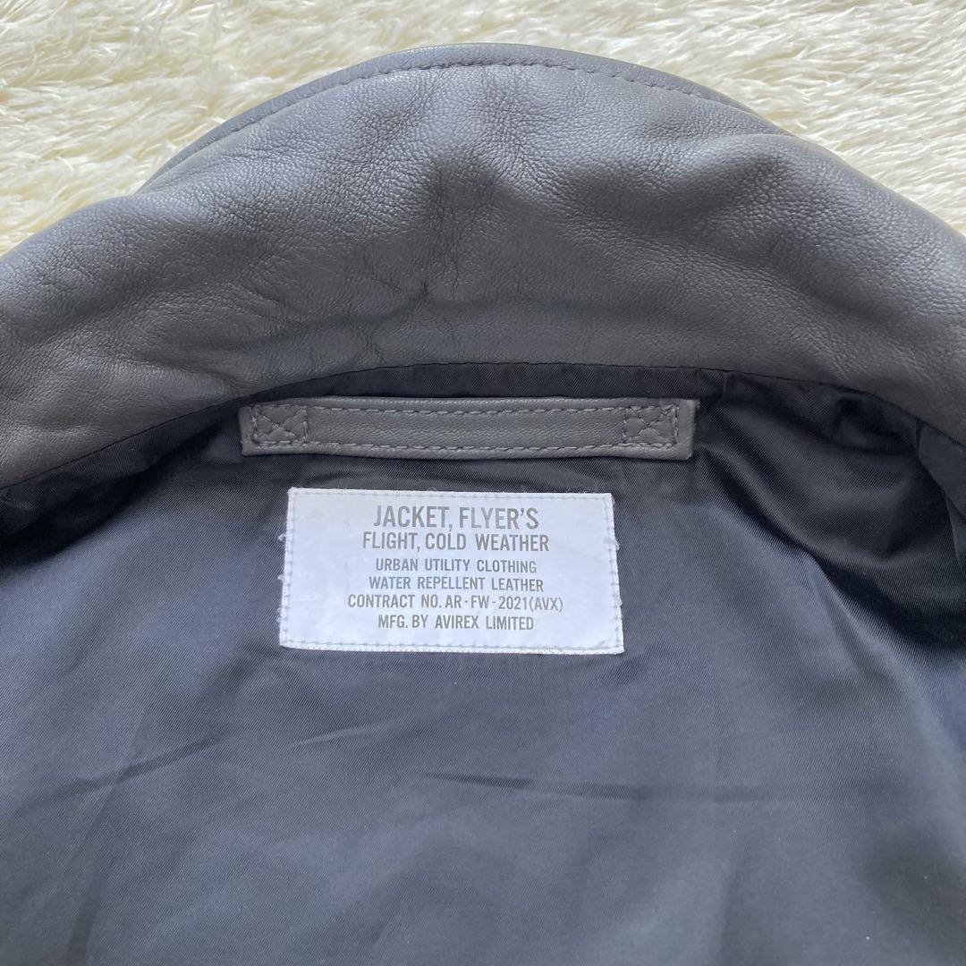 【激レア美品】AVIREX FLYER'S LEATHER JACKET AF