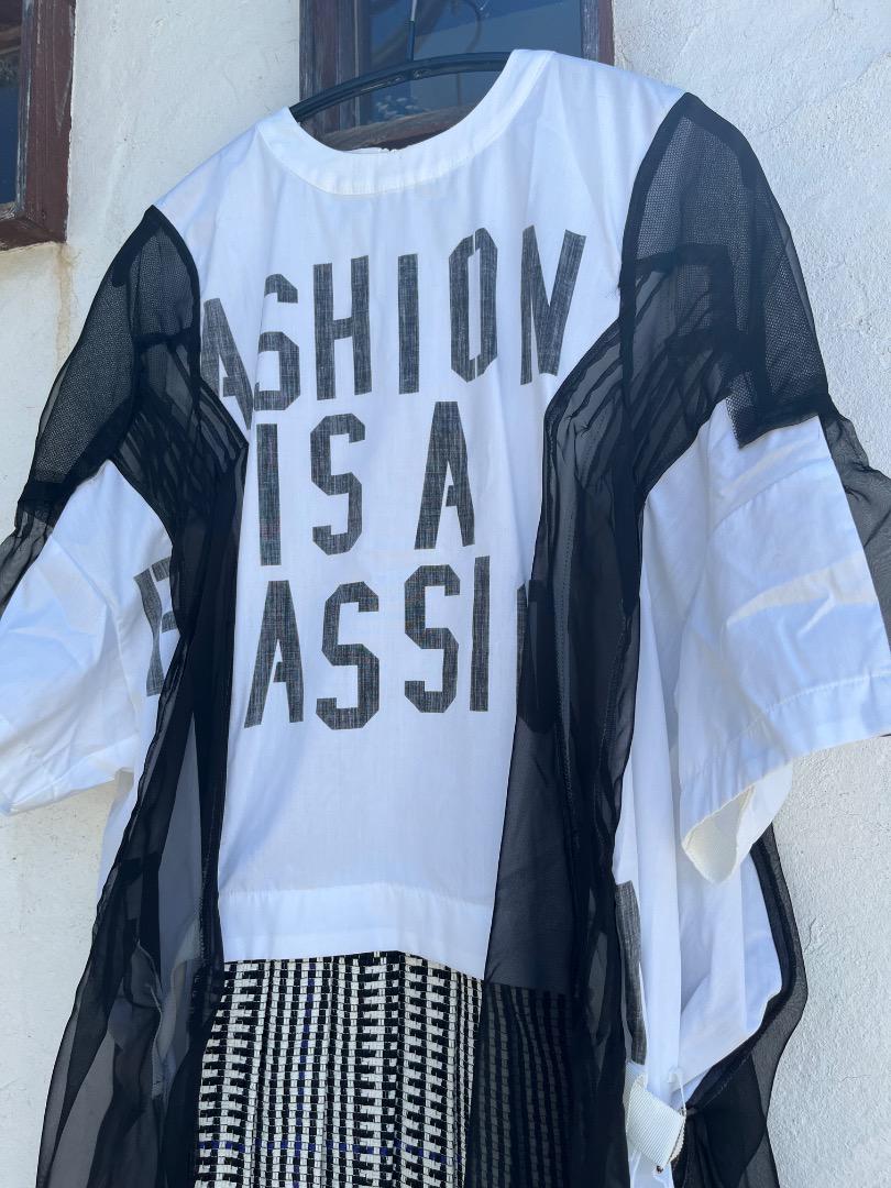 sacai サカイ 17SS-03176 ドッキングワンピース sacai - sacai サカイ 17SS-03176 ドッキングワンピースの通販