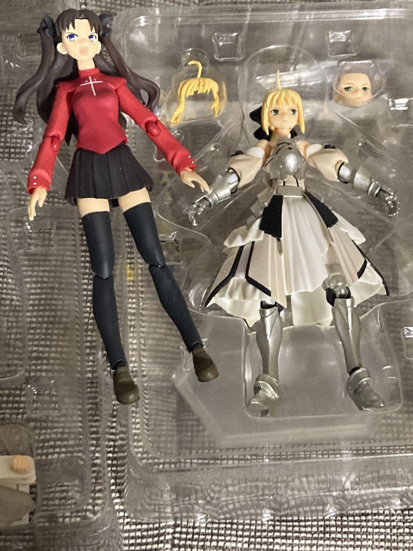 figma Fate　セイバーセット＋遠坂凛　リリィ　Zero フィギュア