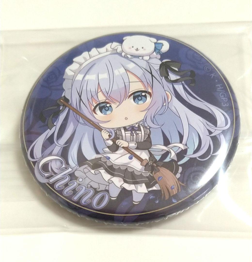 ② ごちうさ ご注文はうさぎですか？ マルイ チノ 缶バッジ ちび