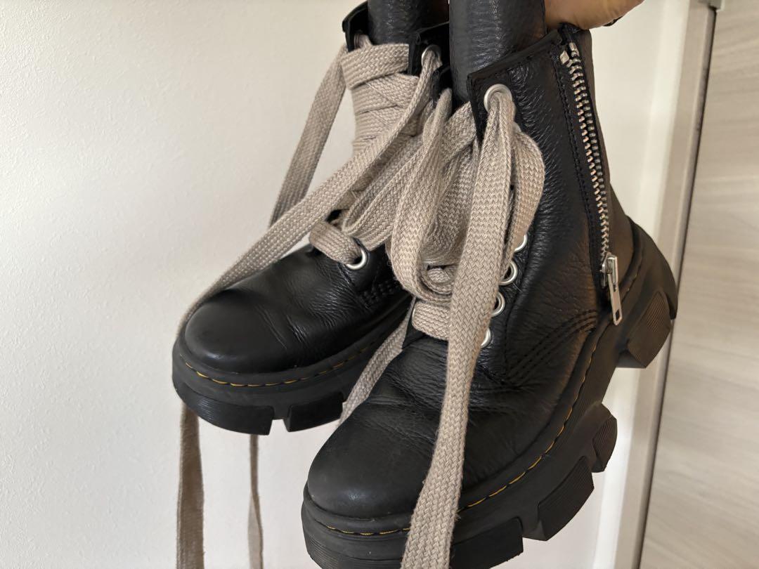 rickowens Dr. Martens ブーツ