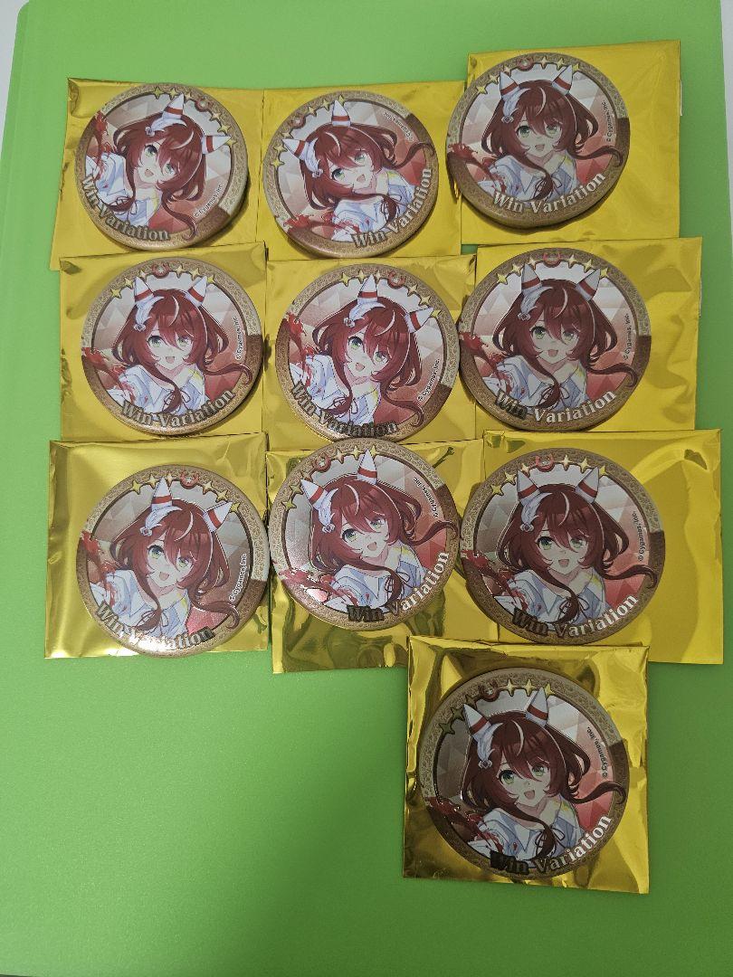 ウマ娘 セブンネット 缶バッジ ウインバリアシオン 15個 ウマ娘 ウインバリアシオン セブンイレブン 缶バッジ - メルカリ