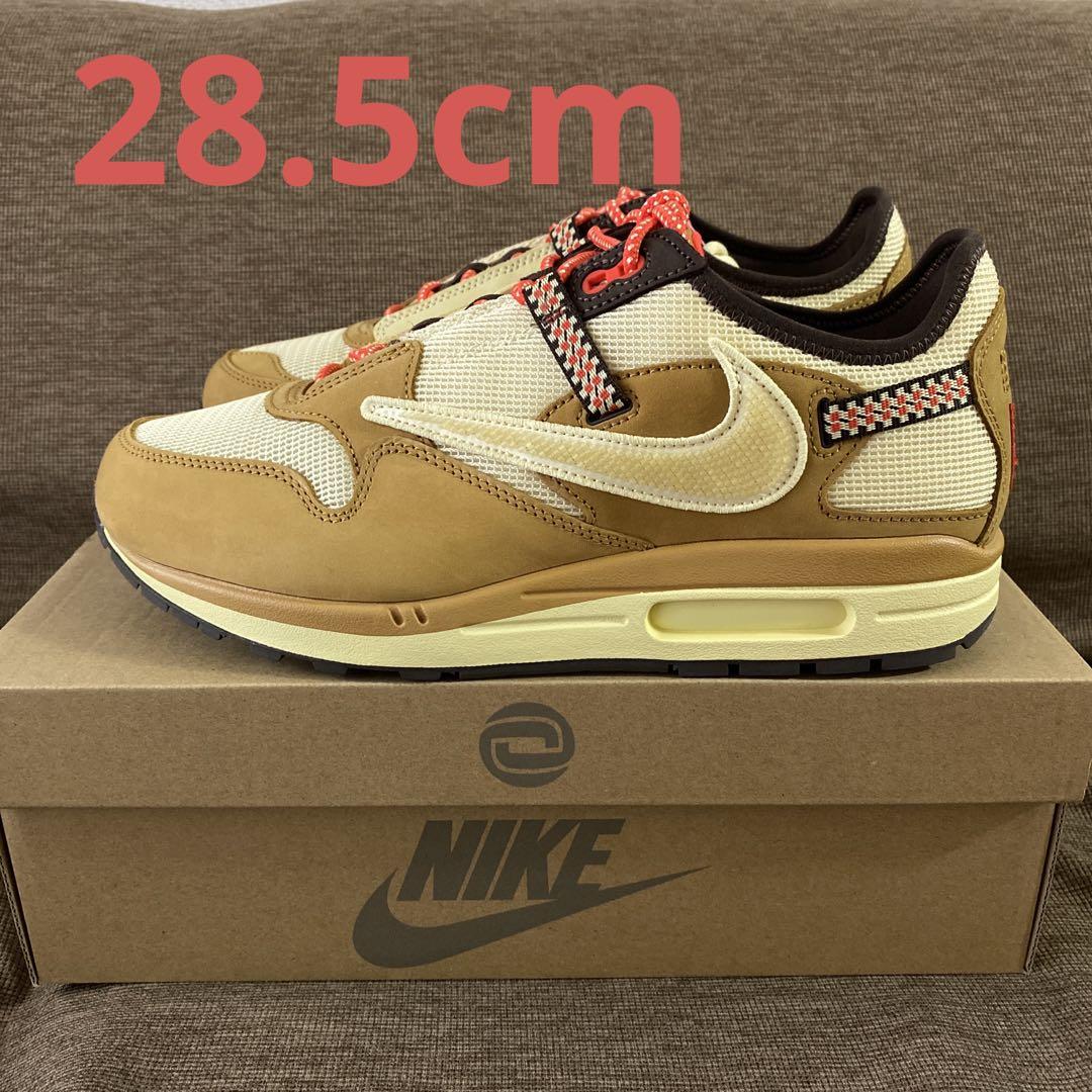 Travis Scott × NIKE Air Max 1 Wheat 28.5トラビススコット