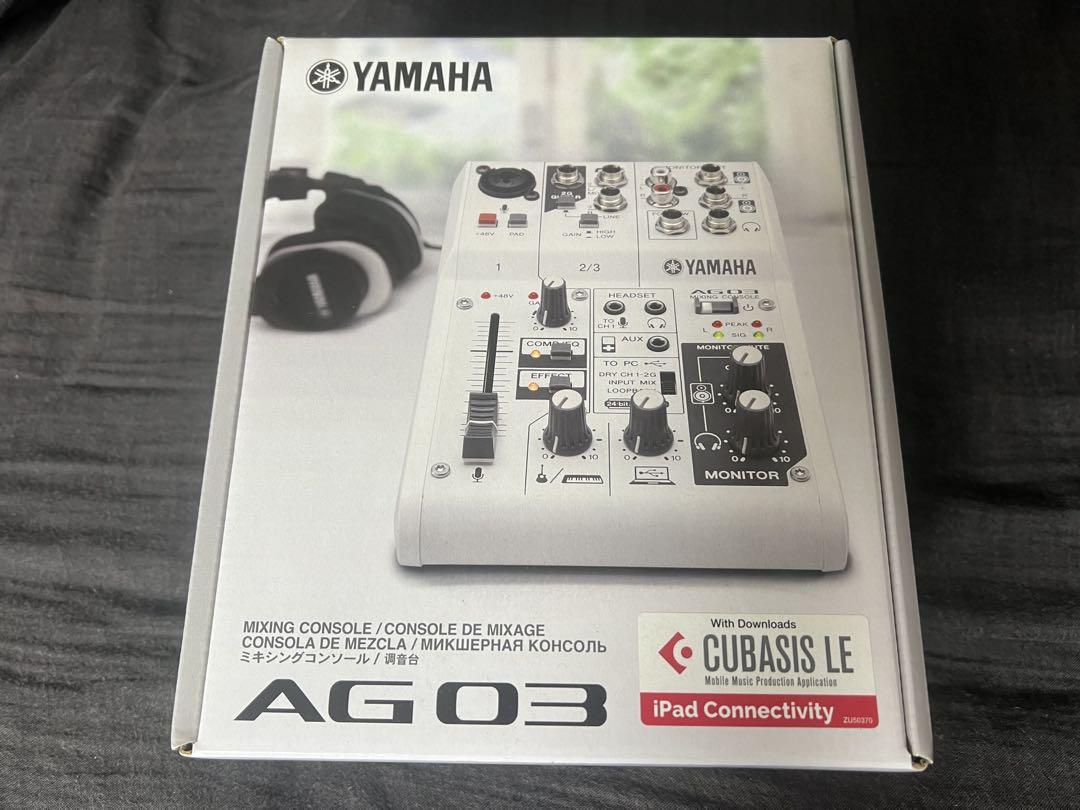 Yamaha AG03 おまけ付き Yamaha AG03 おまけ付き