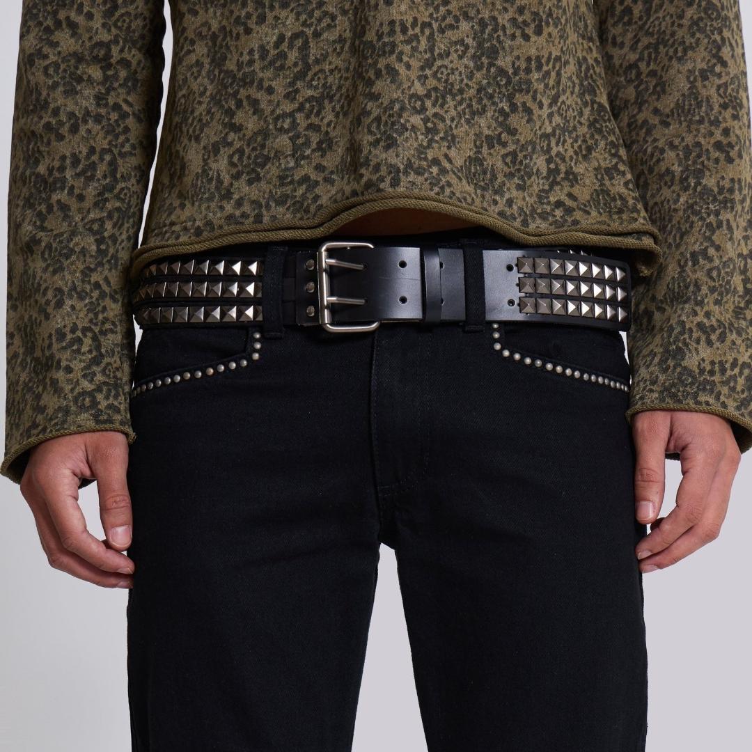 大人気!Jaded London★Pyramid Stud Cracked Leather ベルト ◇新品◇JADED LONDON ピラミッドスタッズベルト - メルカリ