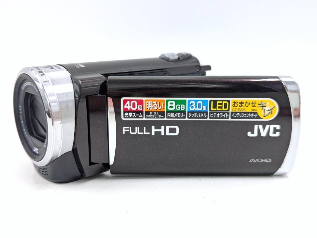 フルハイビジョン画質対応！ JVC Everioビデオカメラ GZ-E225