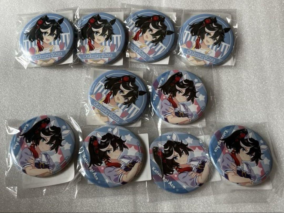 カツラギエース 缶バッジ5種 16個セット