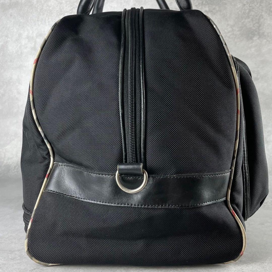 美品✨バーバリー ゴルフ 2way ノバチェック ボストンバッグ 大容量 旅行