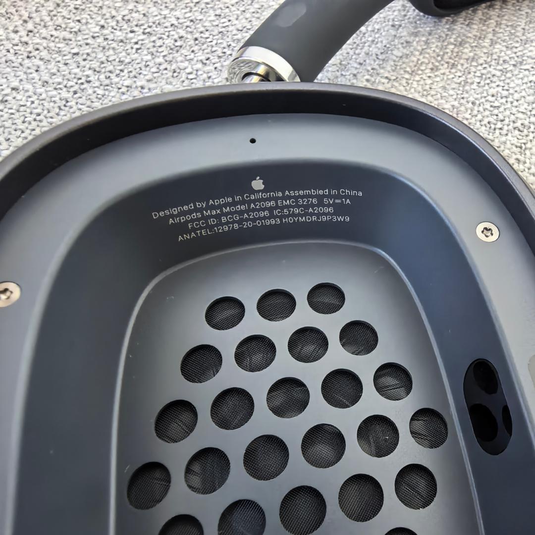 美品 AirPods max ヘッドホン スペースグレイ