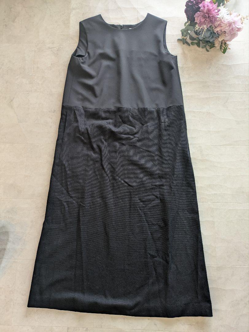 新品未使用　ADORE ストライプ　ノースリーブワンピース　38