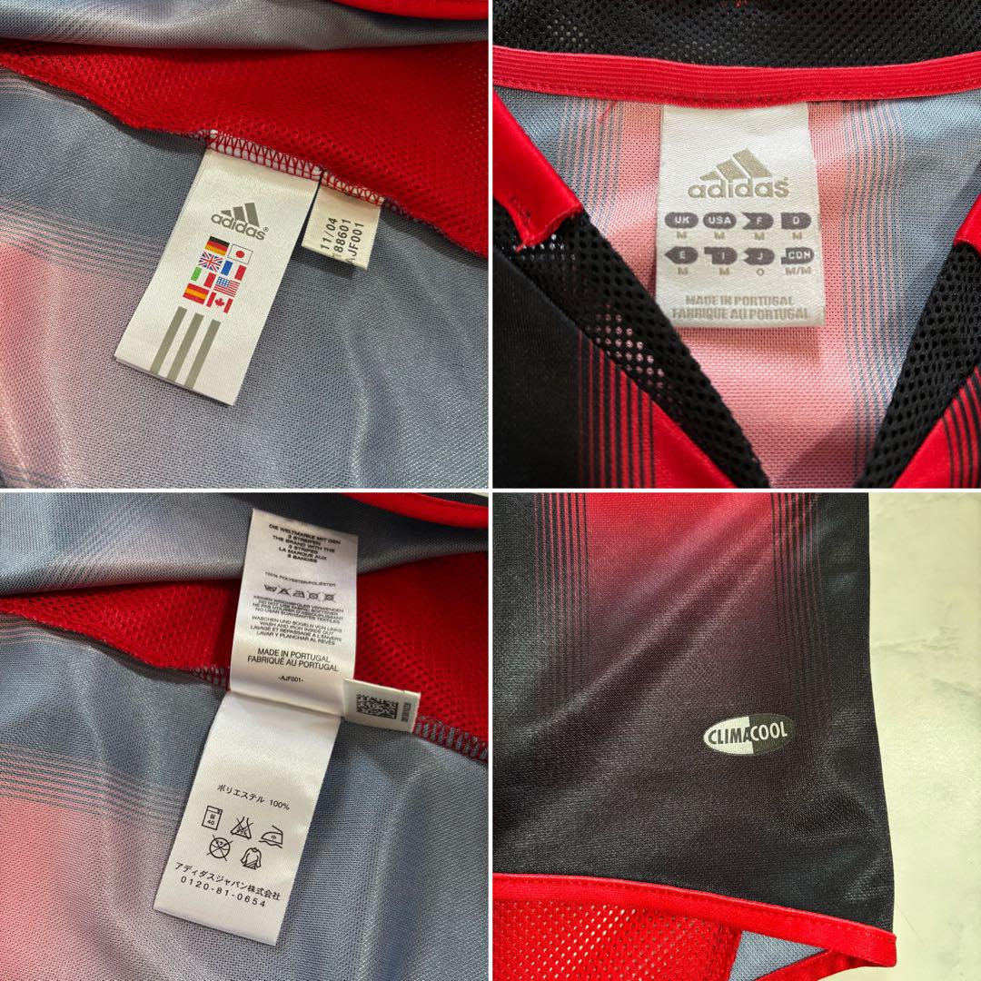 ★ 超美品 04-05ACミラン ユニフォーム ホーム adidas 半袖 ★