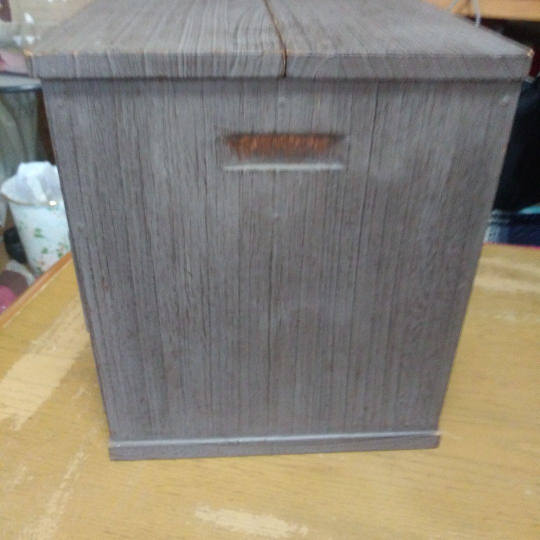 会津塗り? 踏台 小物入れ 画像10