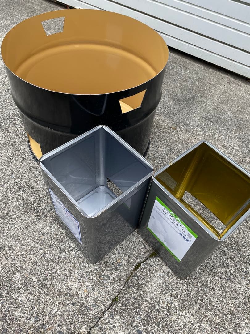 ヨッシー様専用 ドラム缶 一斗缶 焼却炉セット