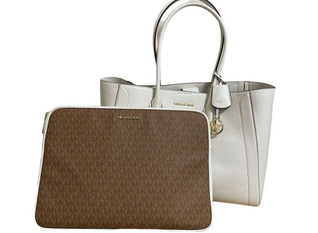 【美品】マイケルコース トートバッグ&パソコンケース MICHAEL KORS