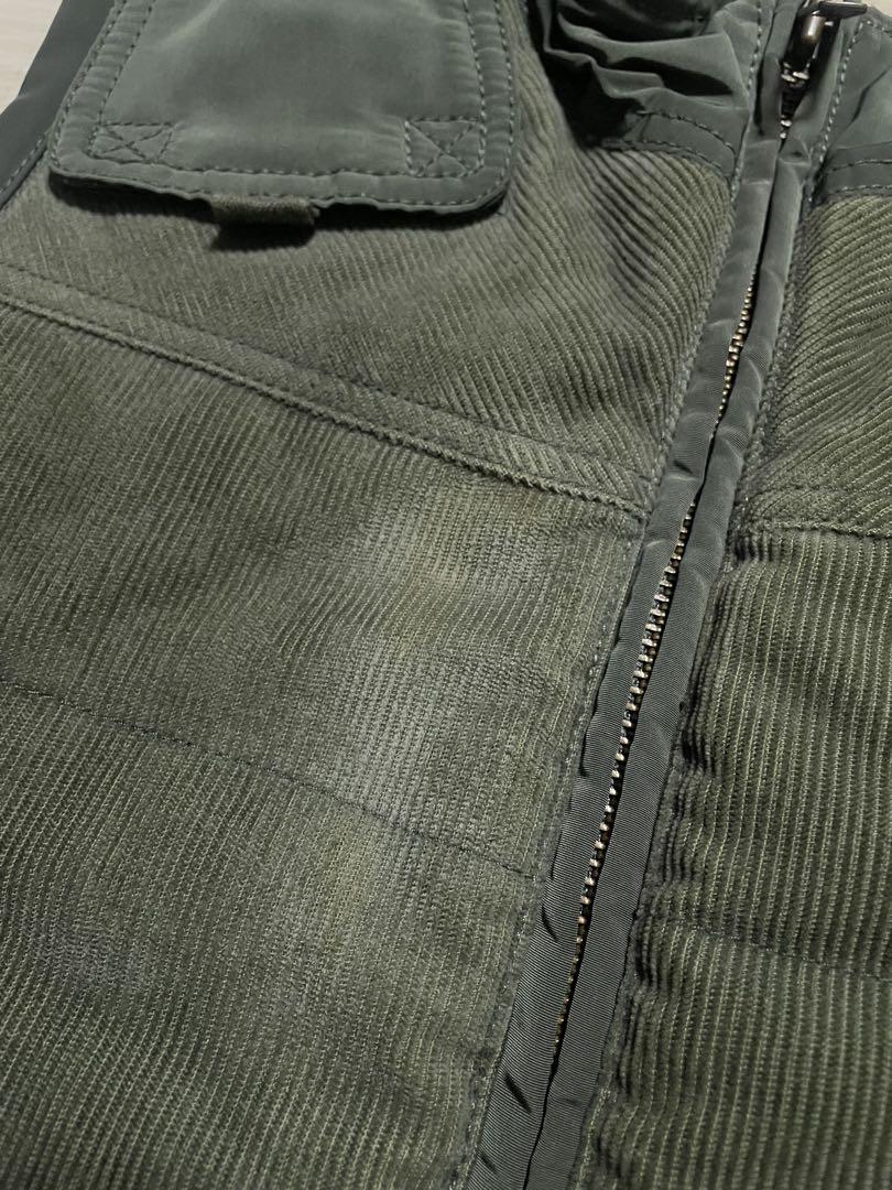 ジャケット・アウター DIESEL Corduroy Sidezip Puffer Vest