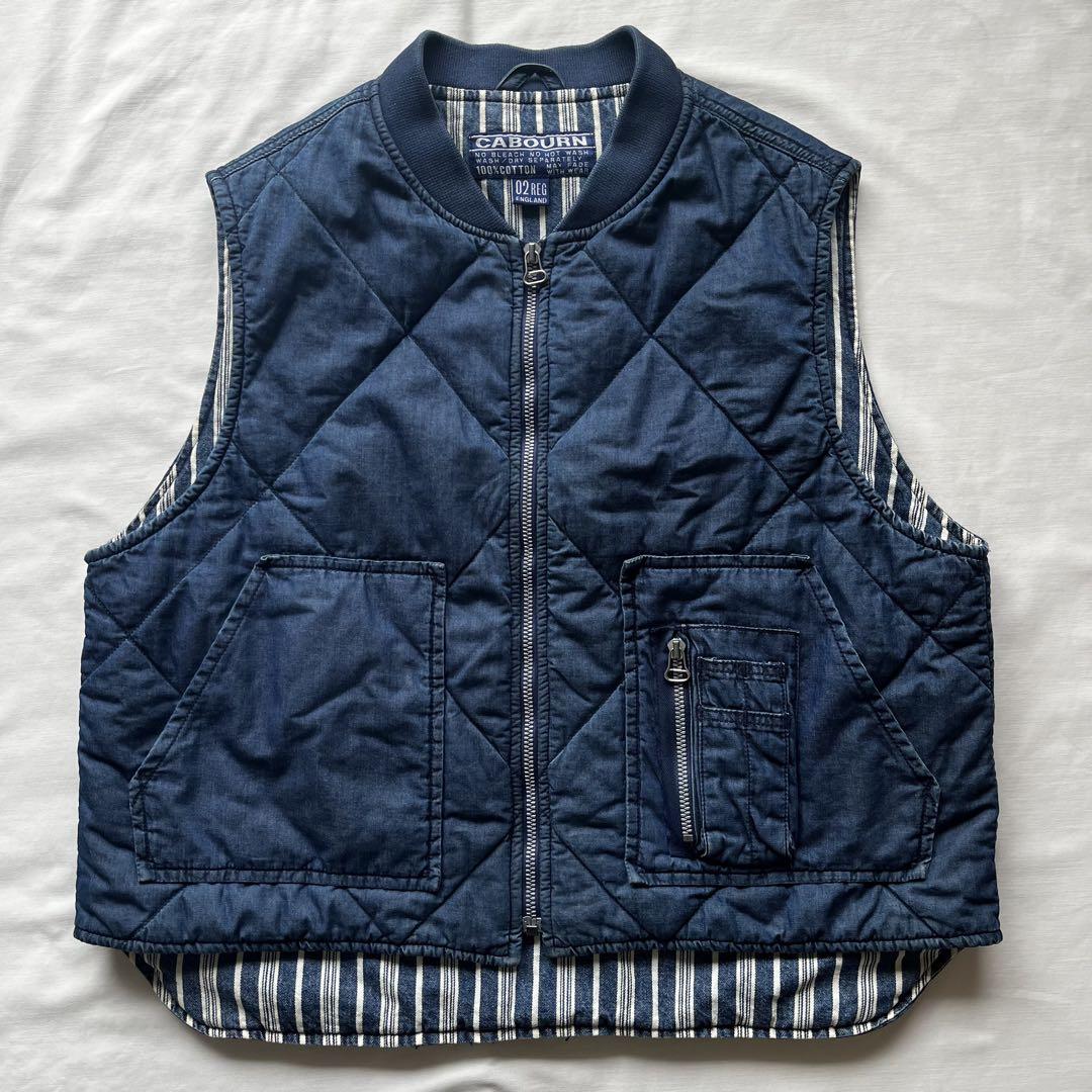 NIGEL CABOURN ナイジェルケーボン　QUILTING VEST