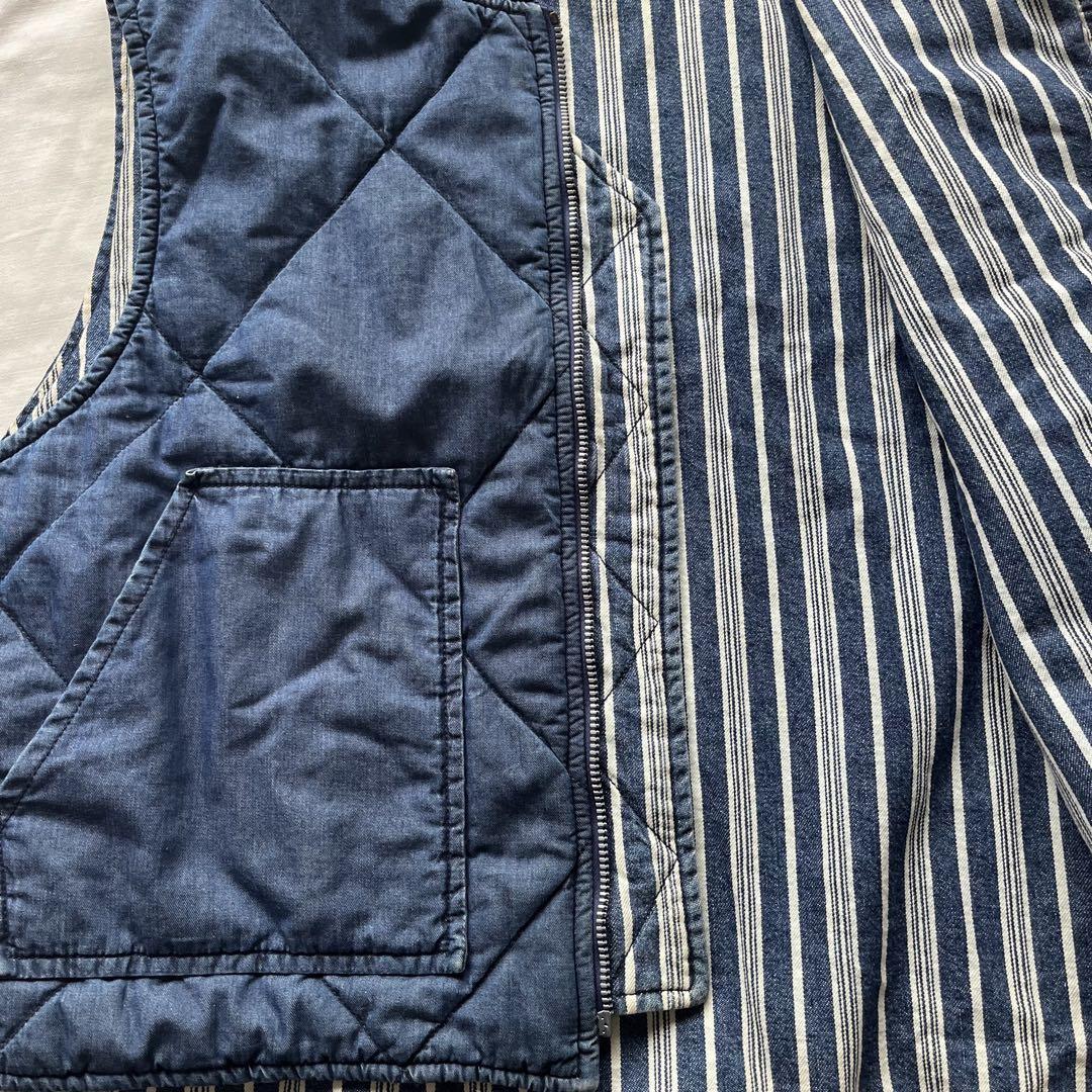 NIGEL CABOURN ナイジェルケーボン　QUILTING VEST