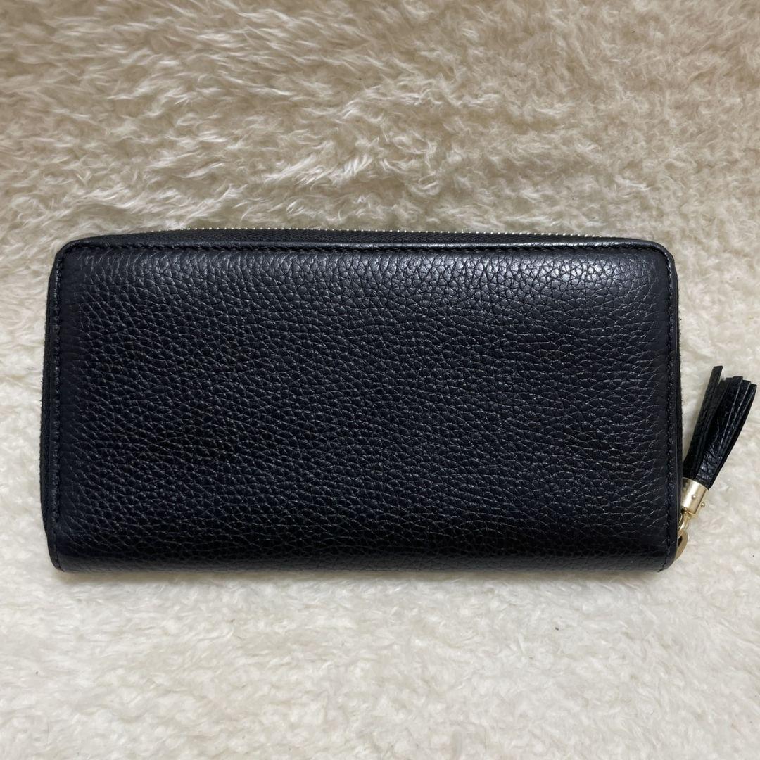 GUCCI グッチ 長財布 SOHO ソーホー ブラック 極美品‼️ - メルカリ