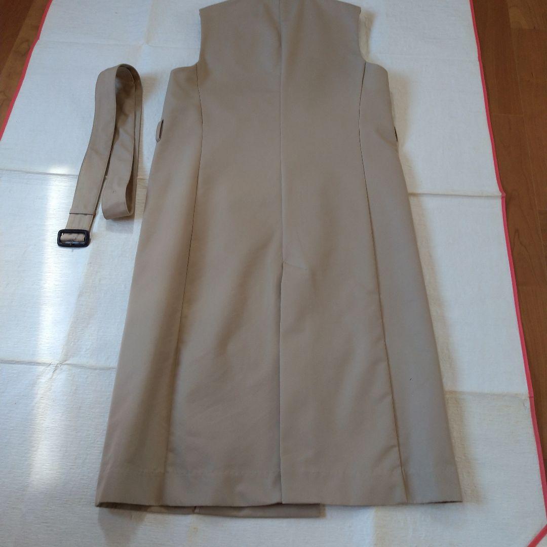 PLST コットンツイルトレンチジレ　ロングジレ
