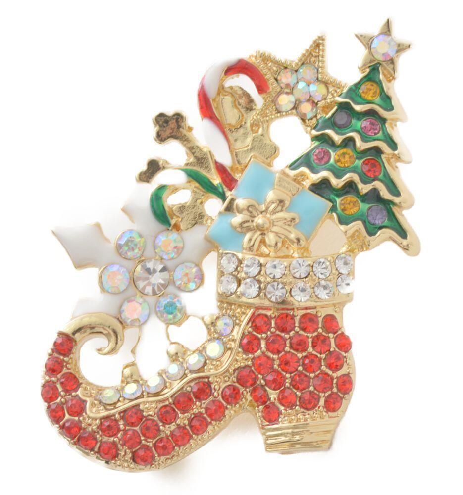 ヴィンテージ ブローチ ＊ クリスマス