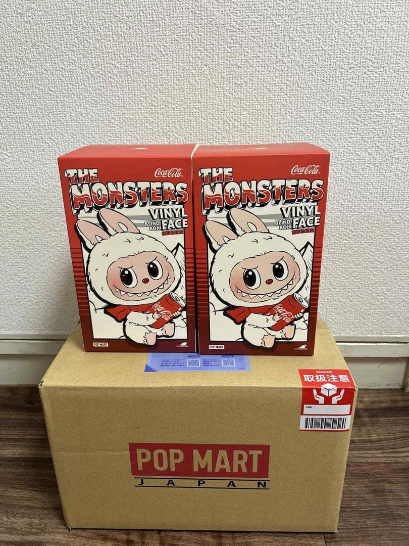 ポップマート ラブブ　コカコーラ　2点セット labubu popmart