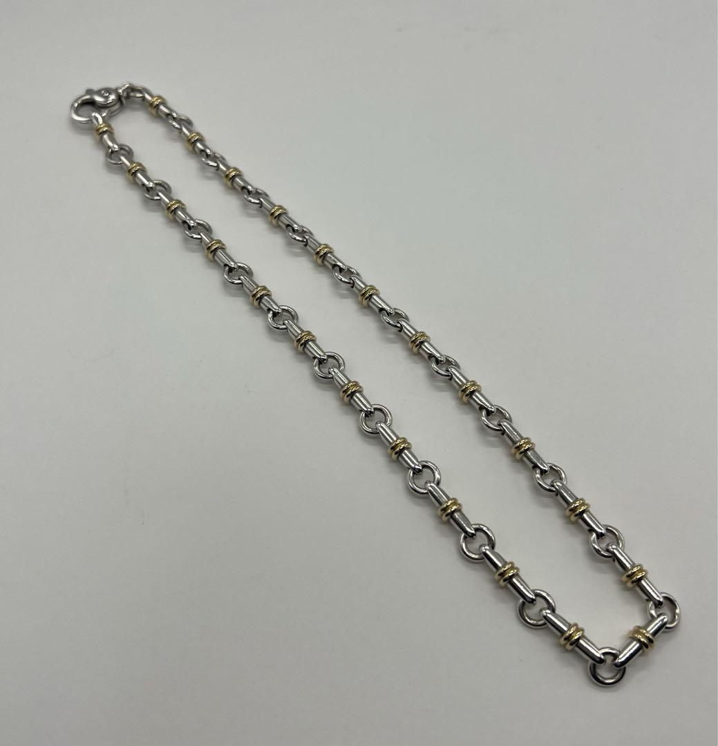 ティファニー TIFFANY ブライドルリンク ネックレス コンビ 希少