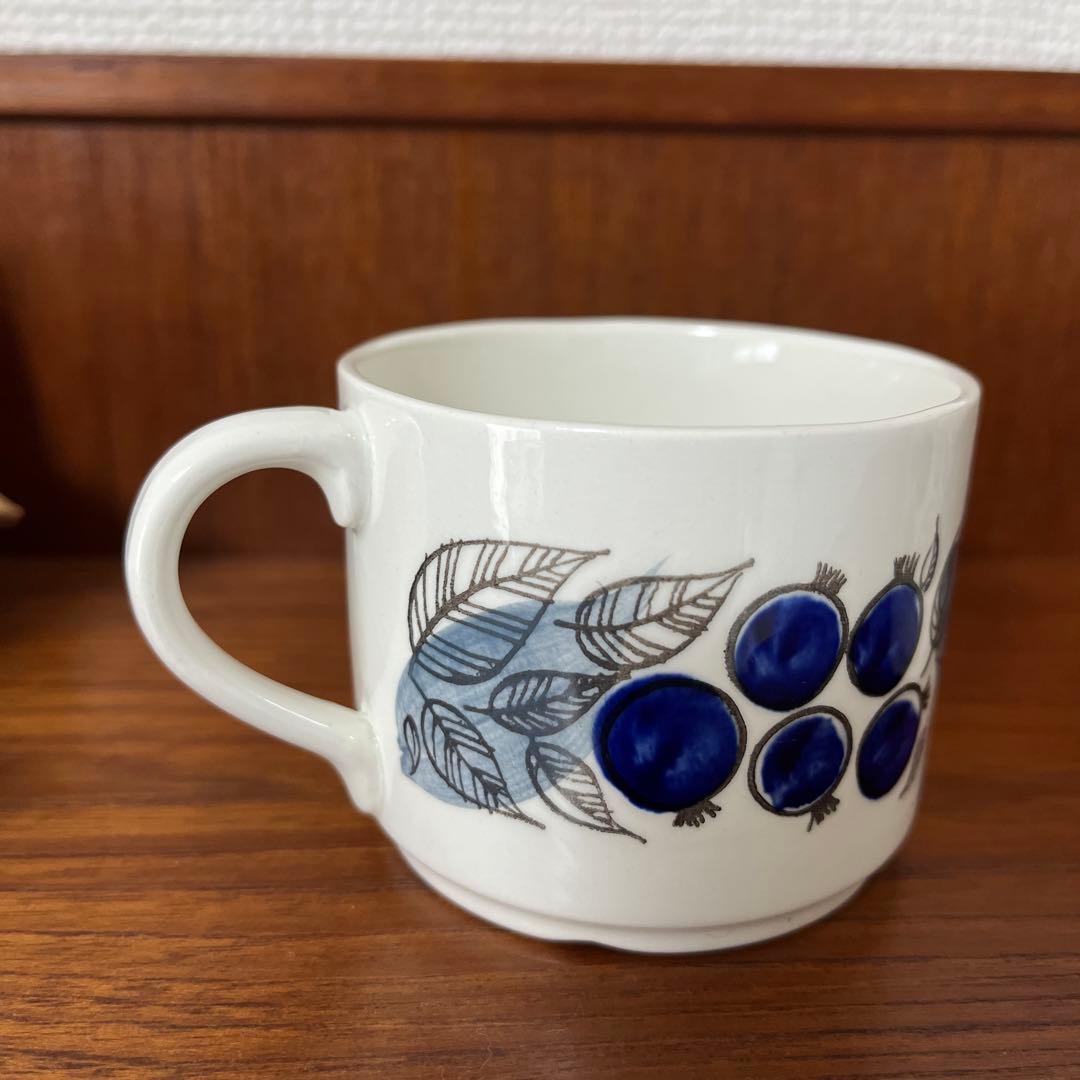 ロールストランド　GILLE カップ&ソーサー18cmプレート　トリオ　2セット