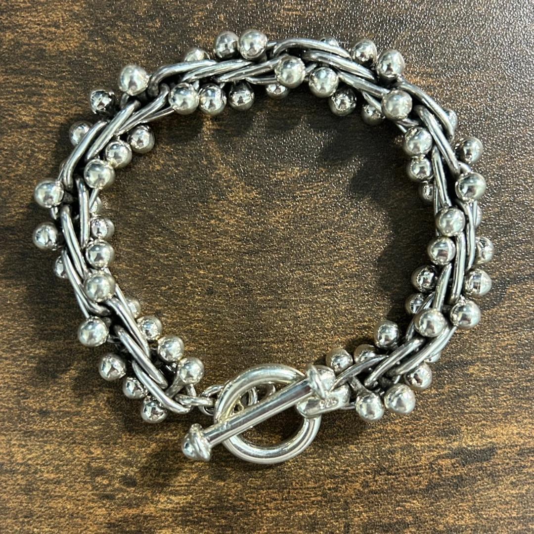 希少 メキシコ製 MEXICO VINTAGE DNA ブレスレット 925