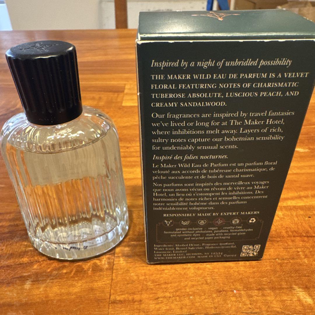 THE MAKER wild Eau de Parfum 50ml 残9割