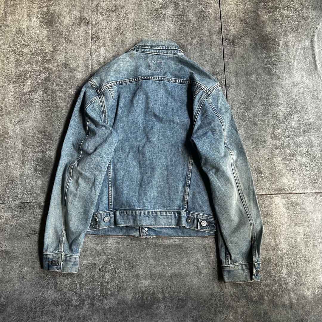 archive calvin clein denim jacket y2k