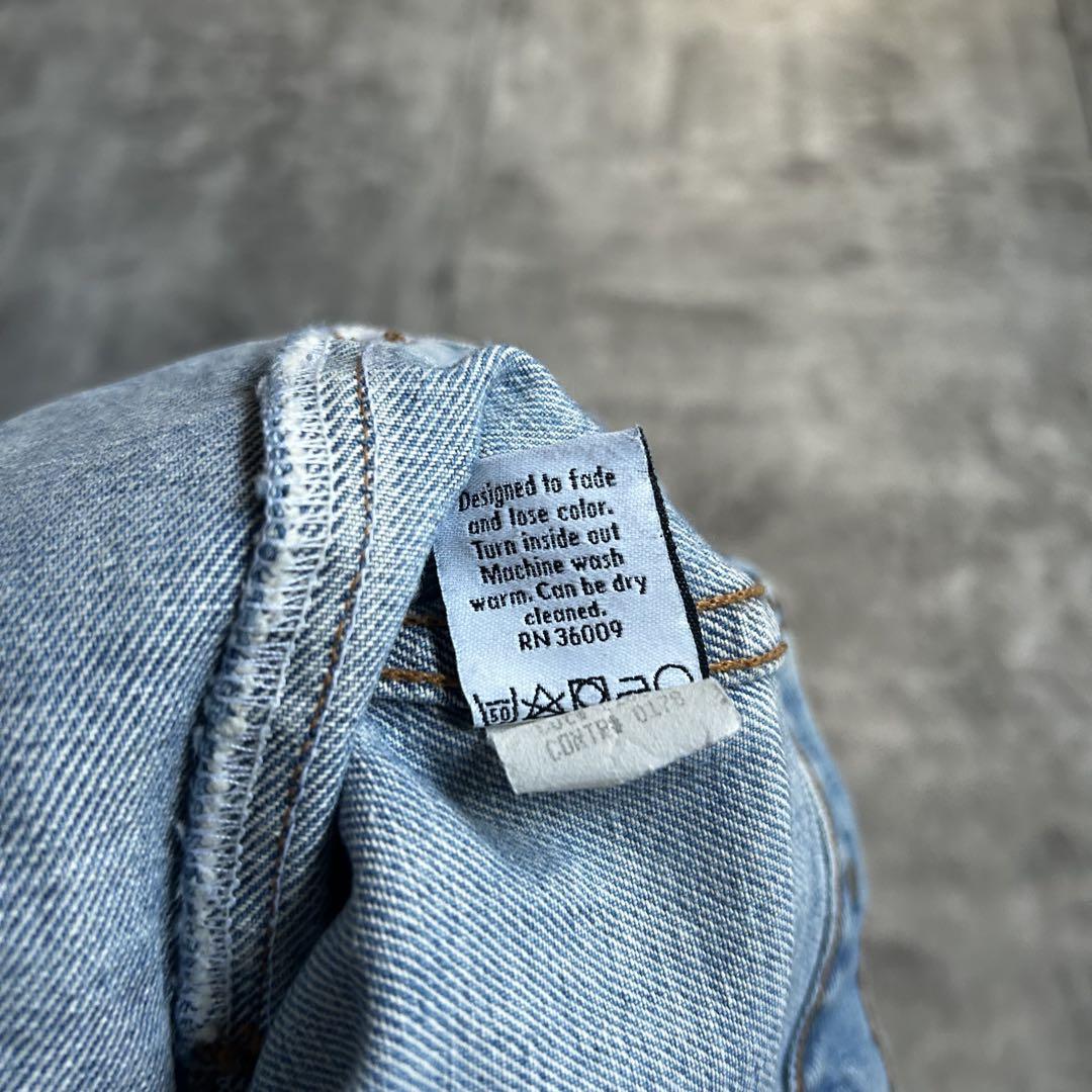 archive calvin clein denim jacket y2k