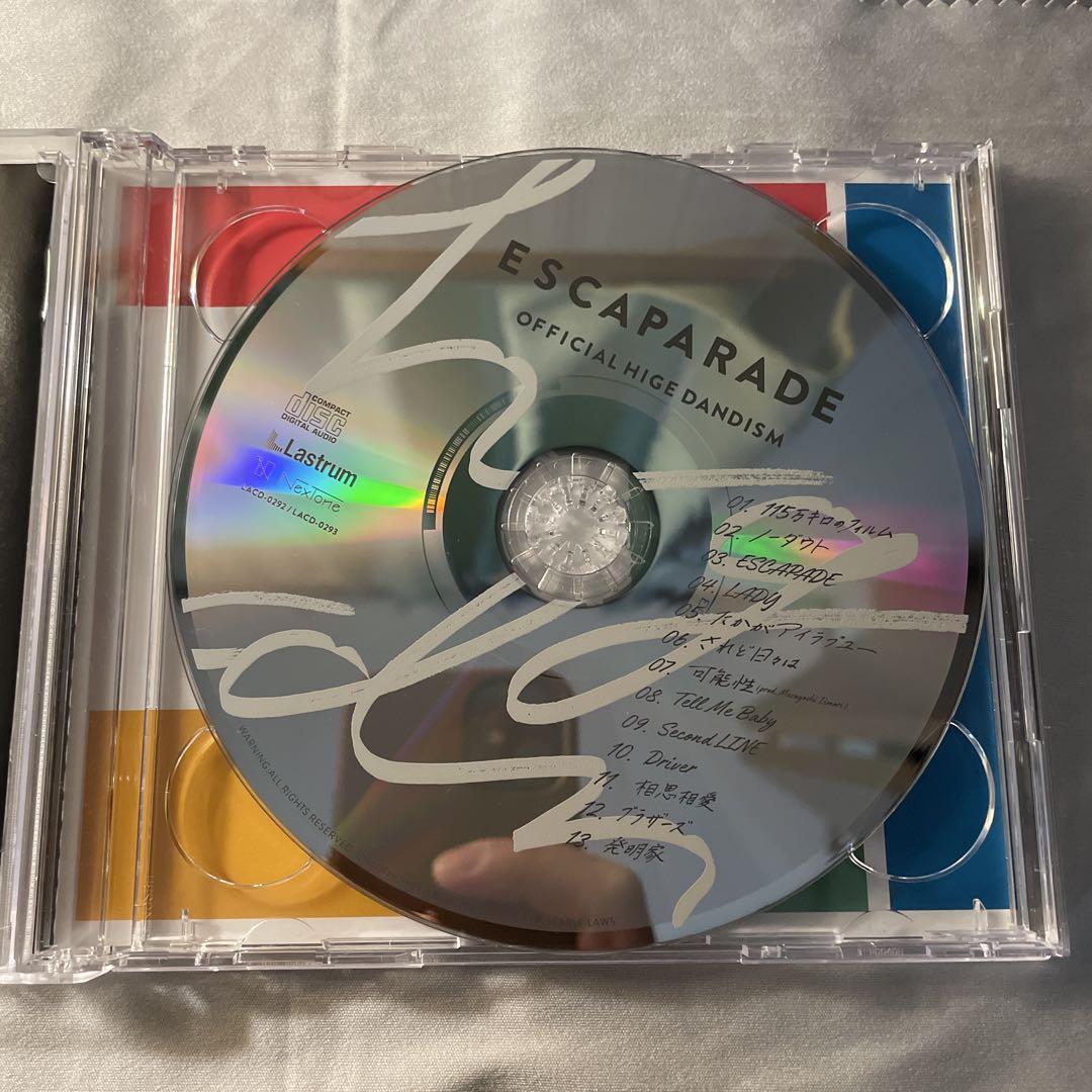 美品official髭男dism ESCAPARADE エスカパレード