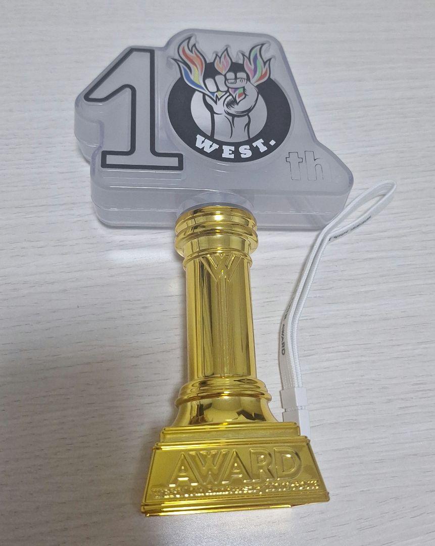 ジャニーズWEST - まろ　WEST AWARD ペンライト WEST. AWARD ペンライト 2024 ジャニーズWEST - メルカリ
